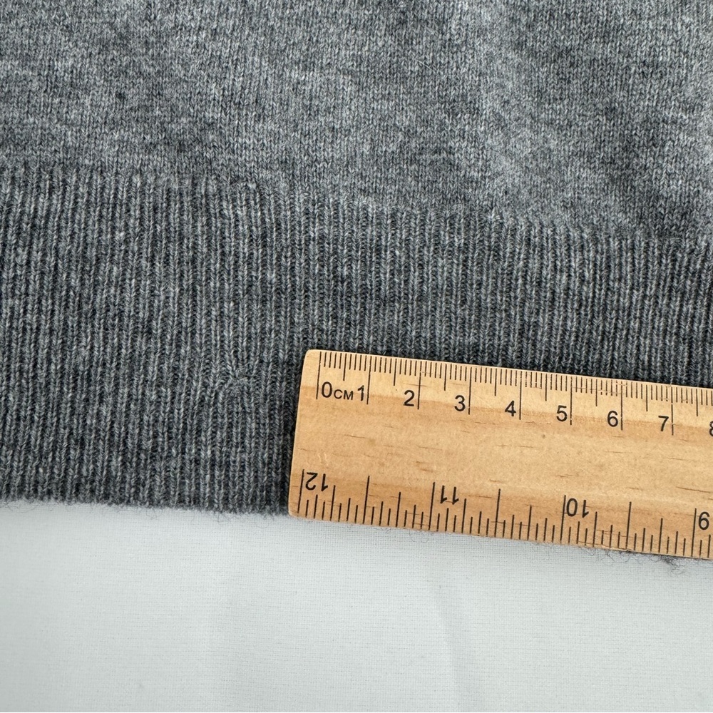 Equipment Femme Sweater Women’s M Gray Pullover Embellished Neck - Picture 13 of 13